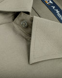Plain Olive Brown Shirt
