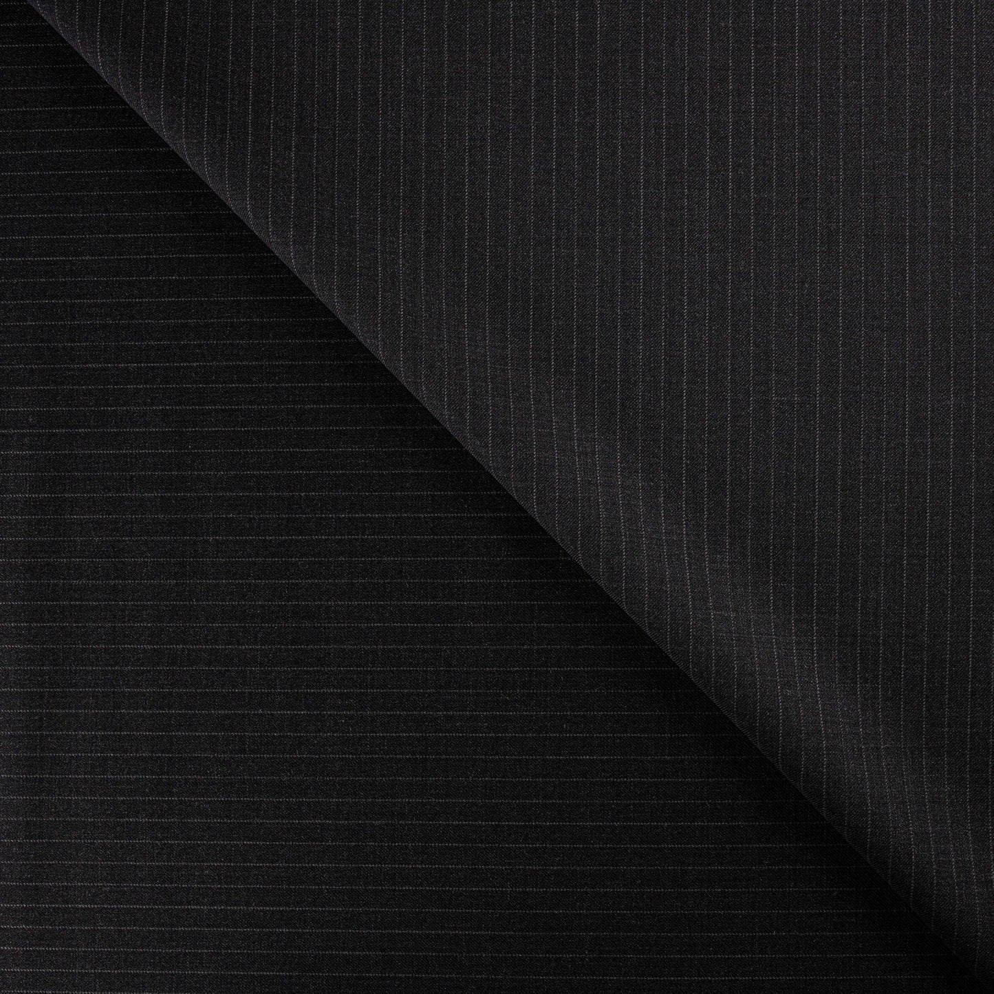 Explorer Stripe Blended Suit Charcoal