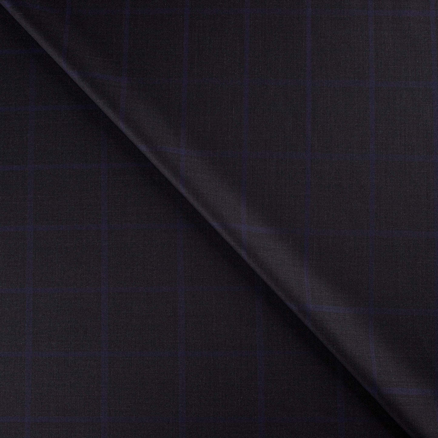 Saville Check Blended Jacket Blue