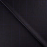 Saville Check Blended Jacket Blue