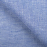 Linen Plain Shirt Blue