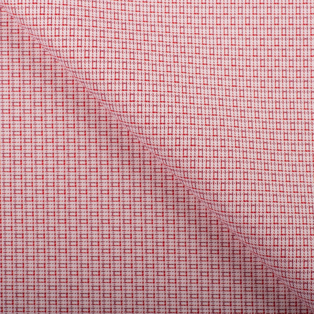 CVC Self Design Shirt Pink