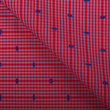 Two-Tone Small Check Shirting