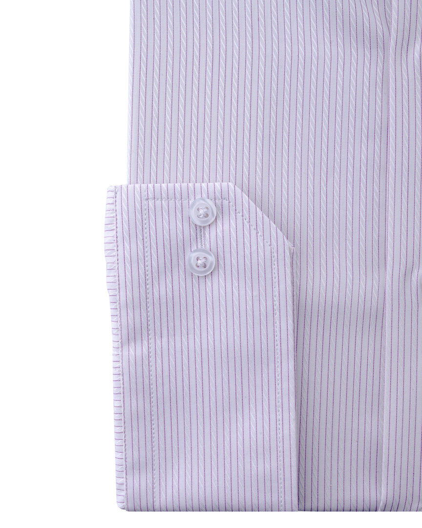 Light Purple Striped Shirt