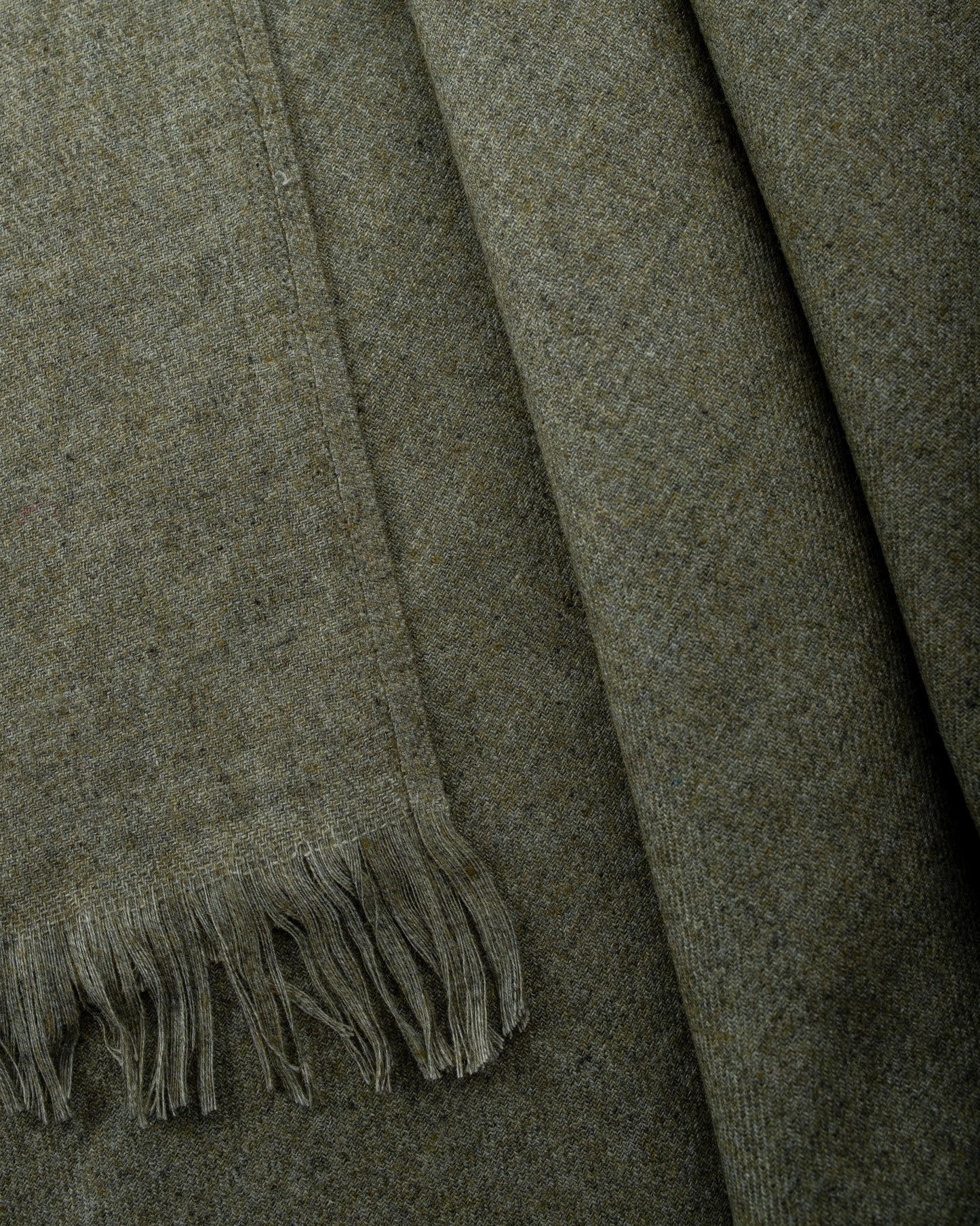 All Wool Cotswold Grey Brick Slub Shawls