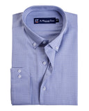 Small Light Blue Check Shirt