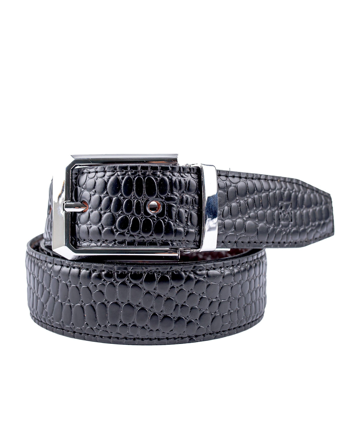 Snake Pattern Belt Men's Premium Black Snake Pattern Belt – A Moosajee Sons
