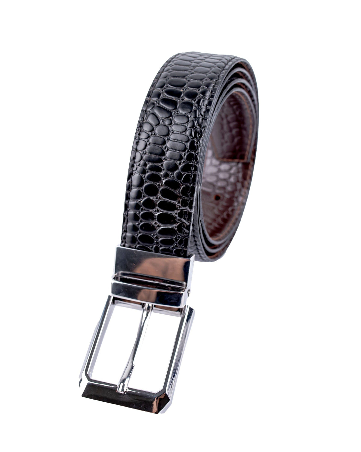 Snake Pattern Belt Men's Premium Black Snake Pattern Belt – A Moosajee Sons