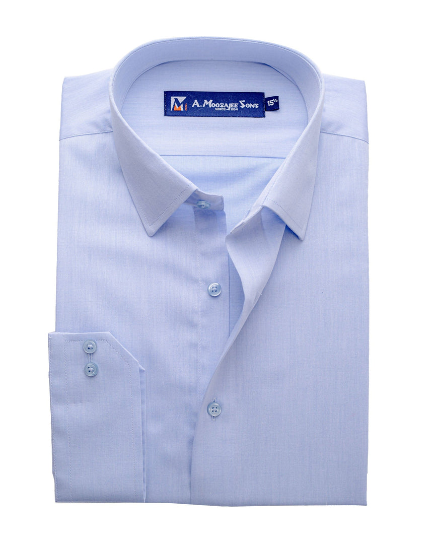 Plain Sky Blue Shirt