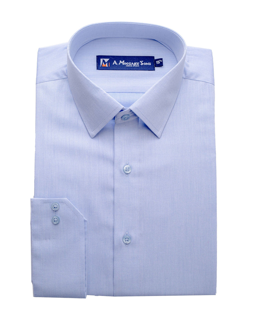 Plain Sky Blue Shirt