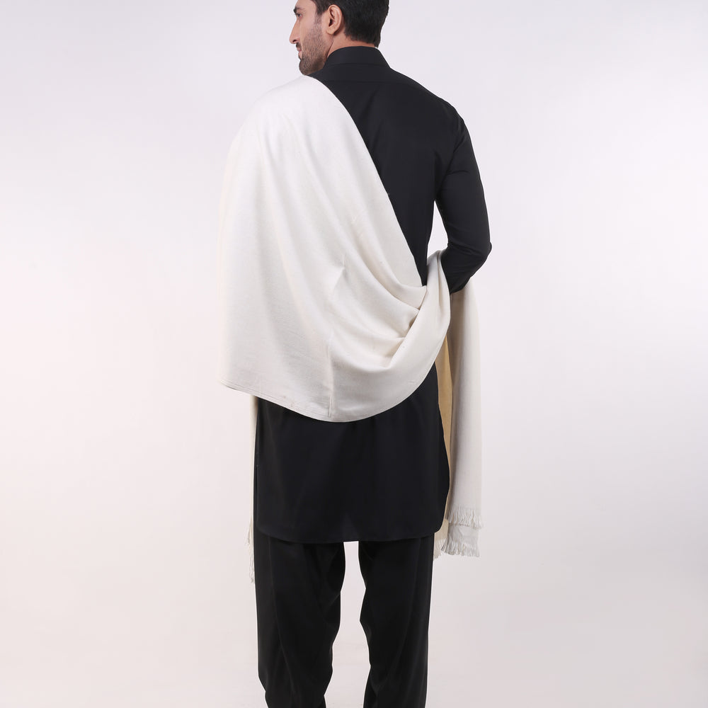 
                  
                    All Wool Cream Shawls With Cashmere Finish
                  
                