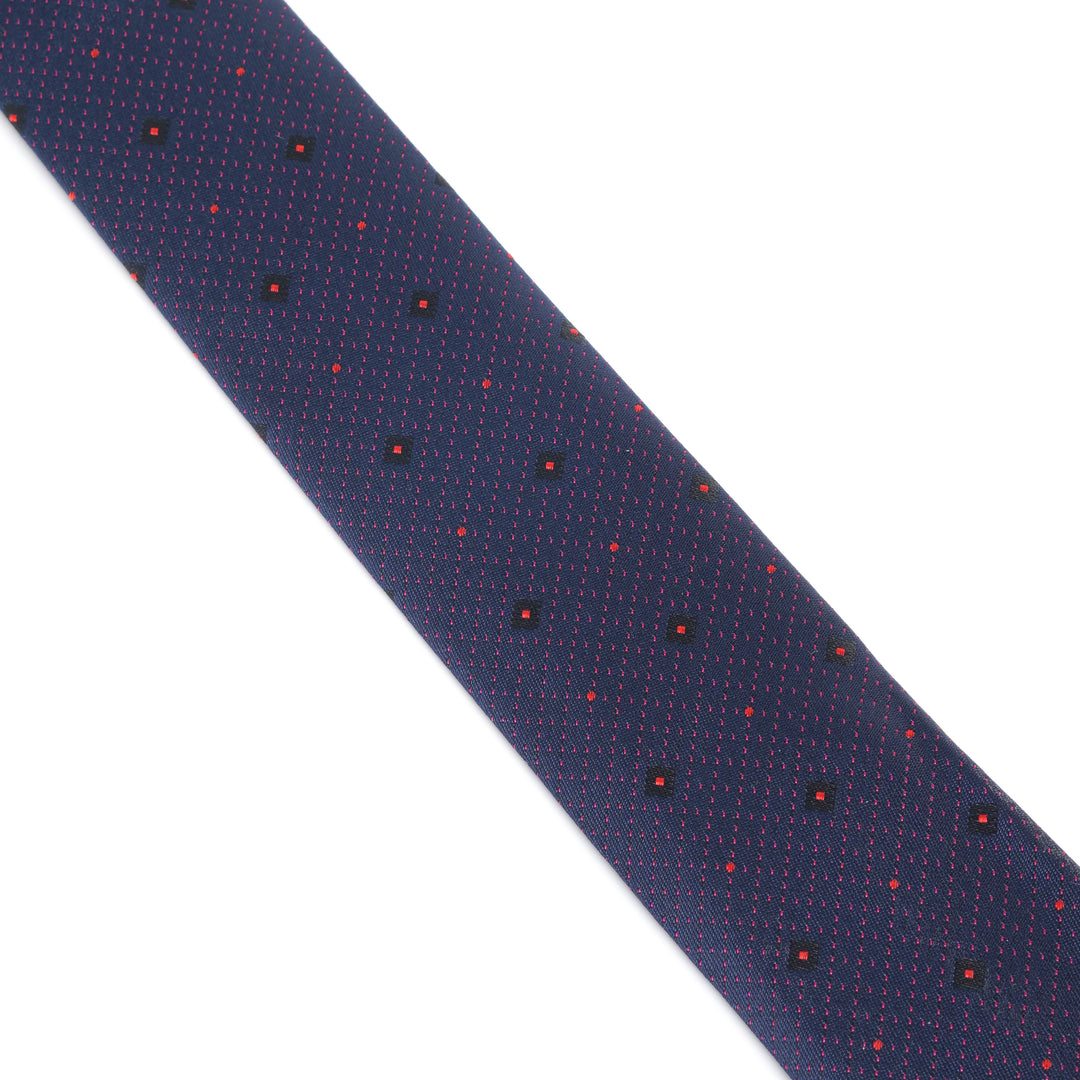 Patterned Design Pencil Tie