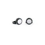 Textured Black Center Pearl Cufflinks
