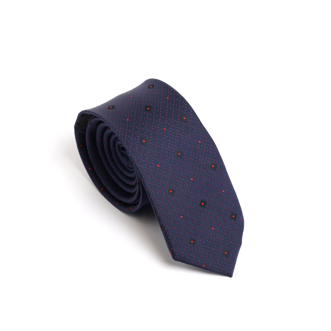 Patterned Design Pencil Tie