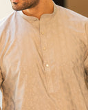 Karandi Grey Kurta