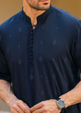 Aghaaz Navy Blue Kurta Pant