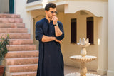 Aghaaz Navy Blue Kurta Pant