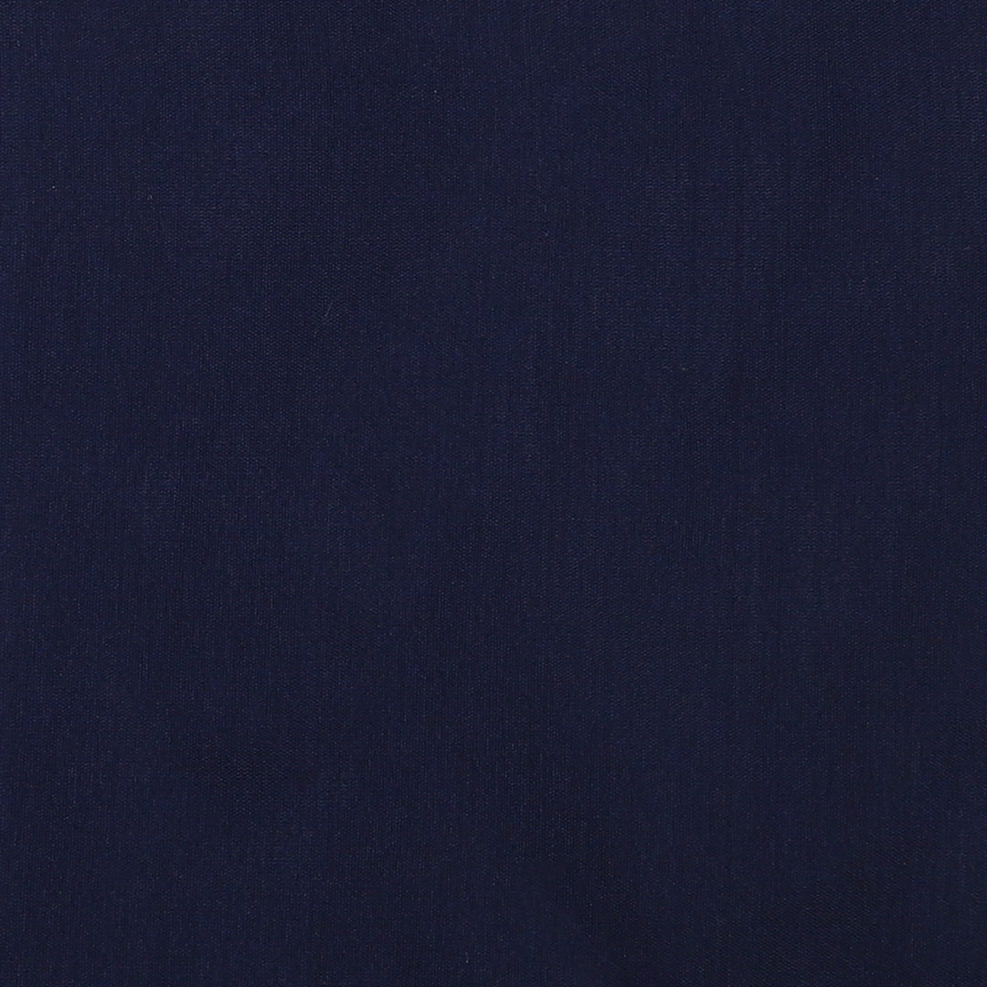 Raw Silk Pocket Square Blue