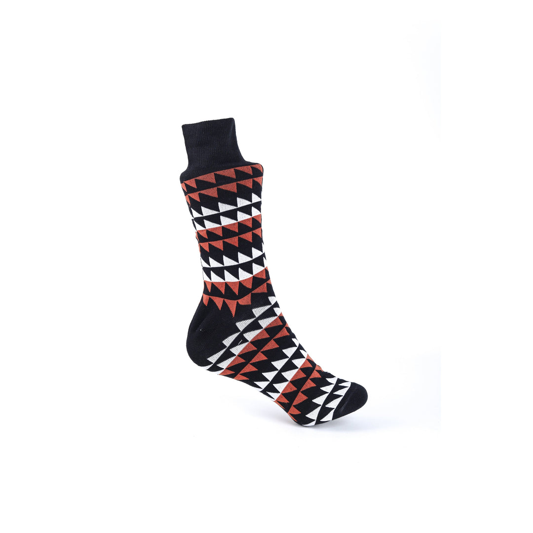 Pyramid Design Long Socks