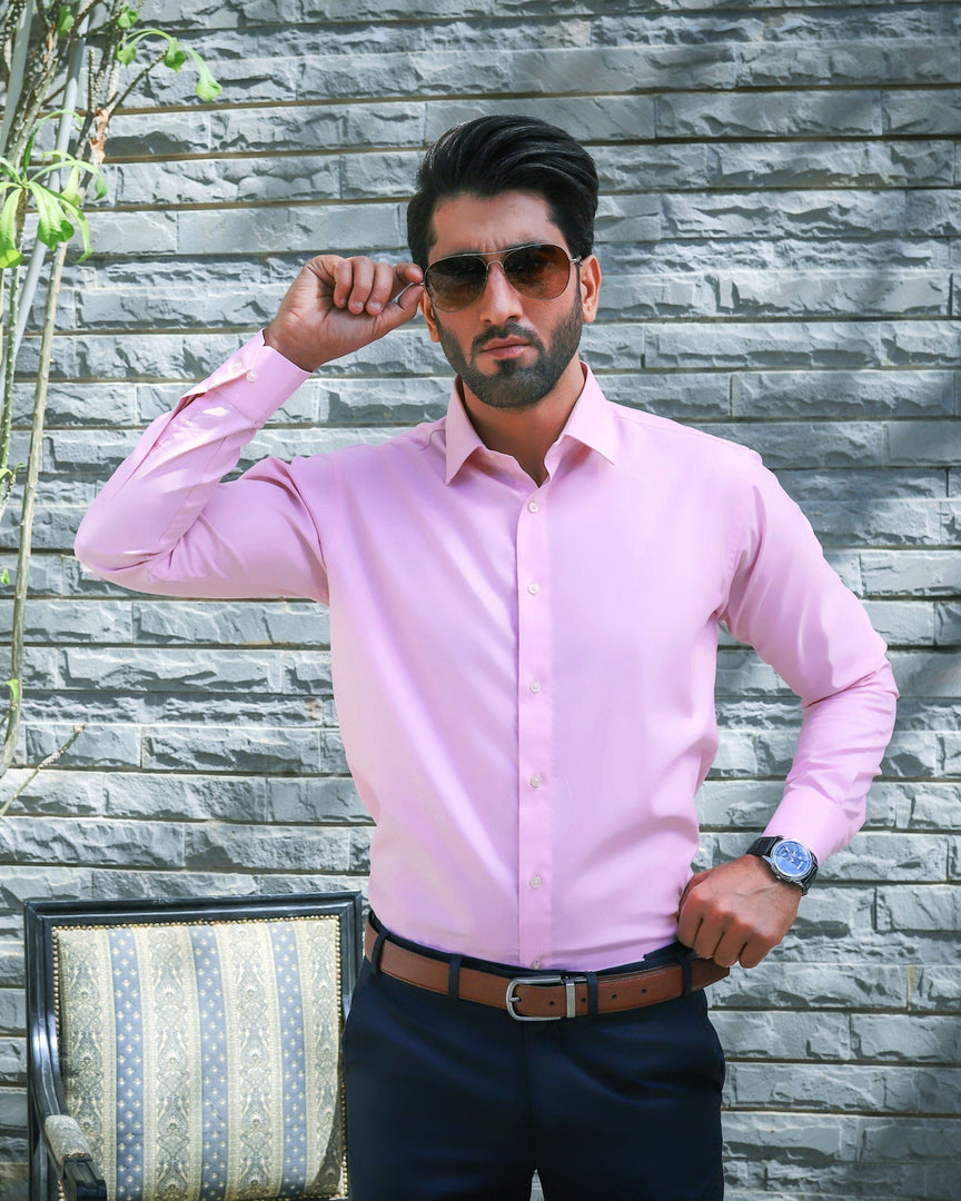 Plain Pink Shirt – A.Moosajee Sons