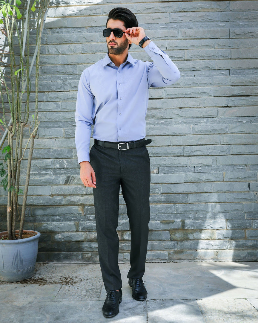 Plain Sky Blue Shirt