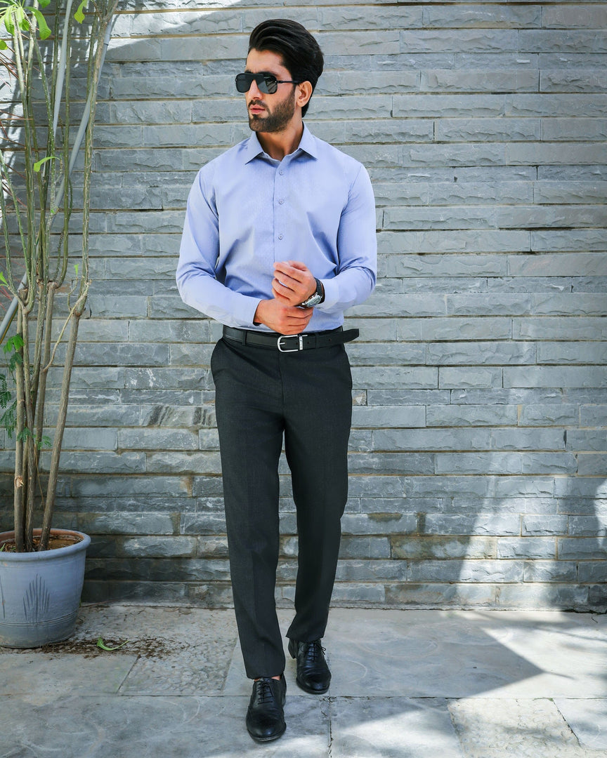 Plain Sky Blue Shirt