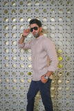 Brown Linen Casual Shirt
